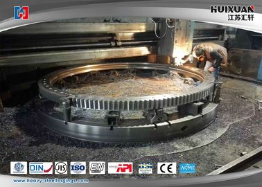 産業正確な鋼鉄鍛造材の回転軸受け5000mm CNCリング ロールスロイス